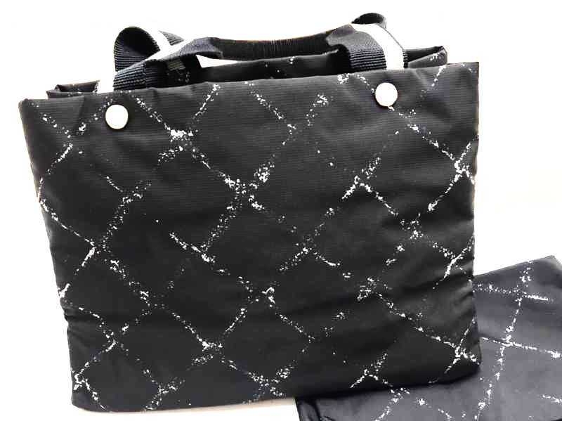 シャネル買取 旧 トラベル トートバッグ